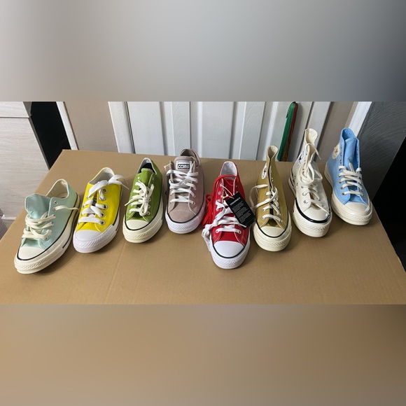 Converse Chuck Taylor All Star Low 'Sketch - Golden Wren'  A10360F - Picture 12 of 13